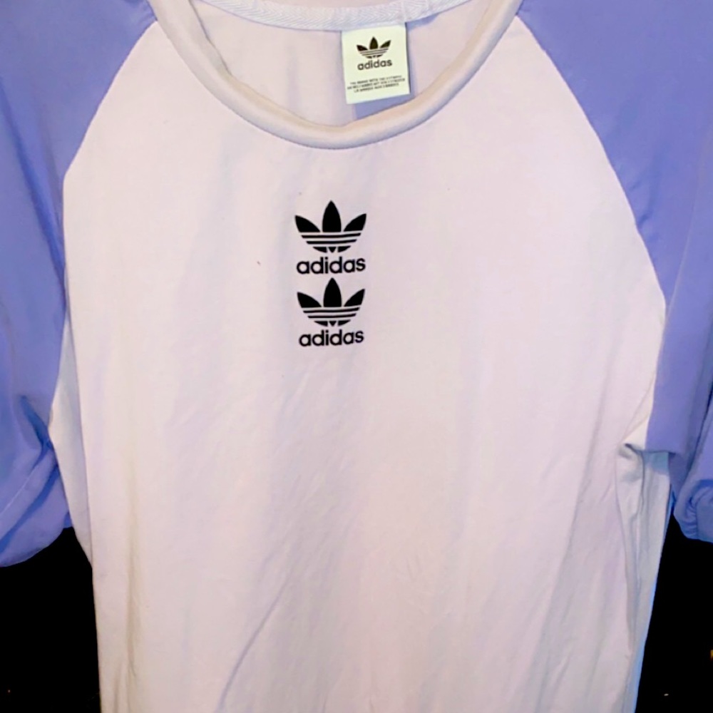 Adidas  dress purple goes up to your knees